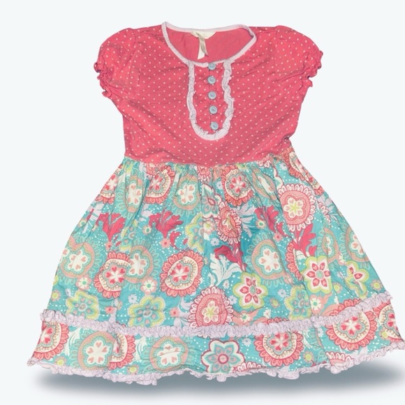 Matilda Jane Wonderment Pretty in Patterns Dress Size 10 - Picture 1 of 4